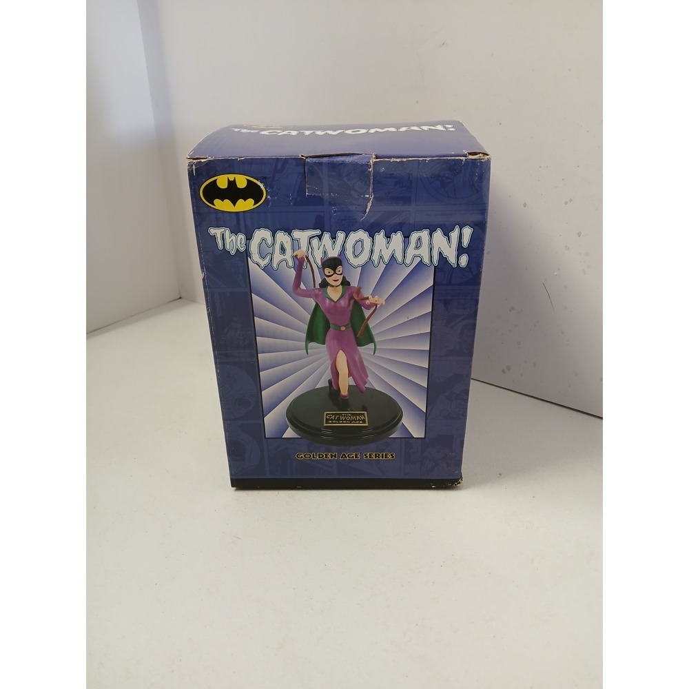 The Catwoman Golden‎ Age Series 8" Hand-Painted Statue New Open Box